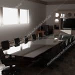 sala de juntas en formica